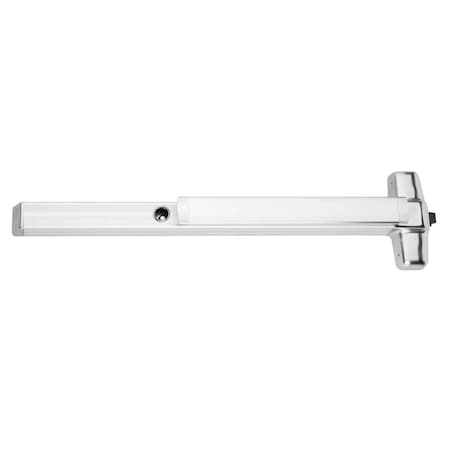 Von Duprin Grade 1 Rim Exit Bar, Wide Stile Pushpad, 48-in Device, Exit Only, Less Trim, Cylinder Dogging, Brig CD99EO 4 US26